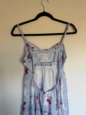 Floral Maxi Dress Blue thumbnail 2