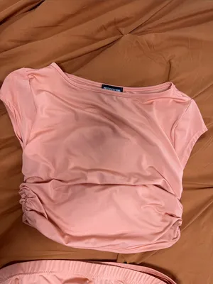 PrettyLittleThing Coral Color Coordinated Set thumbnail 4