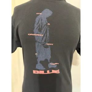 Billie Eilish Women Tee XXS It's A Craving Not A Crush Graphic Black Concert thumbnail 3