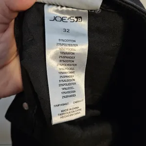 Joe’s Jeans Black Studded Flawless The Charlie High Rise Skinny Ankle casual thumbnail 11