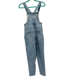 Free People Shelby Denim Overalls Blue Wash‎ Size 27 thumbnail 7