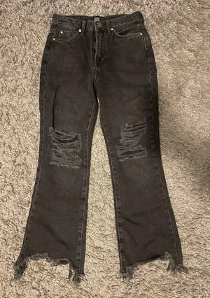 Black Ripped Jeans thumbnail 1