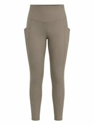 Danskin Taupe High Rise Pocket 7/8 Workout Leggings M thumbnail 2