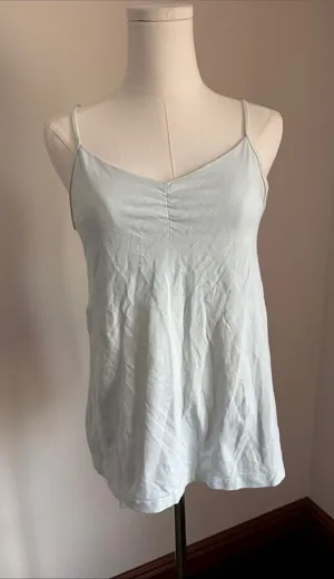 duo Maternity Light Blue Spaghetti thumbnail 1
