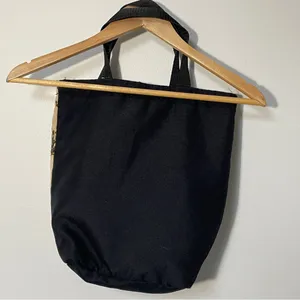 Equestrian Tapestry‎ Tote Handbag Black thumbnail 4