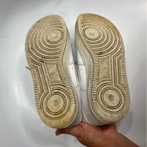 Nike Air Force 1 white sneakers‎ size 8.5 thumbnail 3