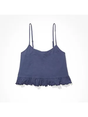 AE Cropped Relaxed Cami Women's Size Small thumbnail 7