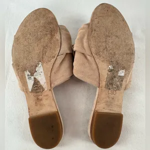 Tory Burch Annabelle‎ Bow Suede Slide Sandal in Tan Size 6.5 thumbnail 8