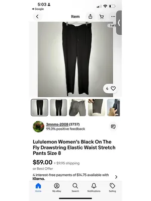 Lululemon Women's Navy Active Pants thumbnail 7