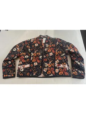 The Simply Southern Reversible Bomber Flower Autumn Boho XL thumbnail 4