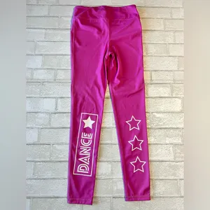 Balera Vibrant Pink Dance Leggings thumbnail 2