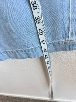 NWT Madewell Women's The Curvy Harlow Wide‎ Leg Trouser Jean High Rise Noll Wash thumbnail 7