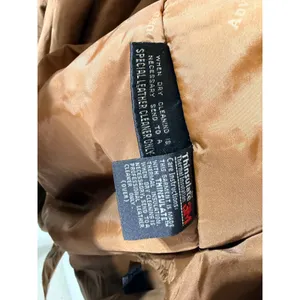 Vintage Wilsons Women's S Brown Leather Trench Coat Cowgirl Western NFRA Rodeo thumbnail 4