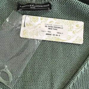 NWT Peruvian Connection Portobello Pima Cotton Dress Sage M thumbnail 9