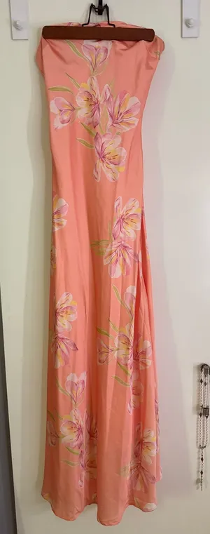 & Other Stories Boutique Floral Strapless Sayin Maxi Dress thumbnail 1