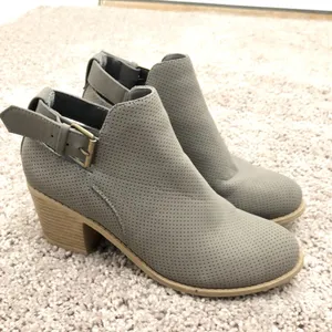 JG Suede Booties thumbnail 3