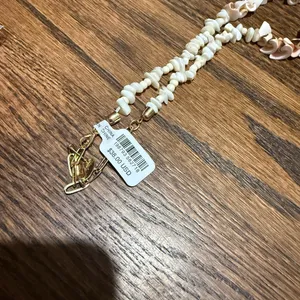 Free People Shell Necklace NWT $38 thumbnail 3