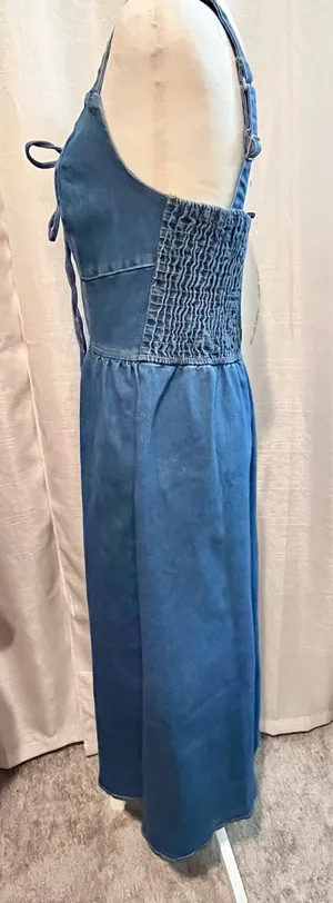 Timing Denim Dress thumbnail 2