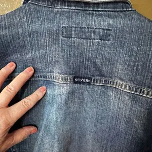 Vintage Silver clothing Company size M made in Canada denim jacket. thumbnail 4