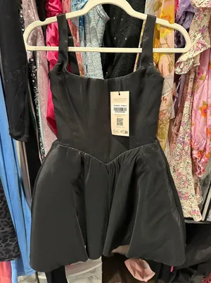 Oh Polly black corset dress thumbnail 1