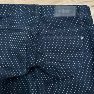 NEW Else (Macys) Blue Polka Dot Skinny Jeans Women’s 25 thumbnail 3
