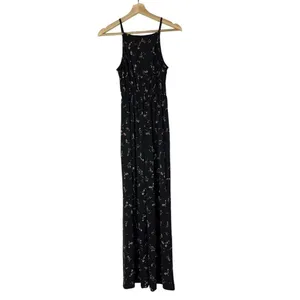 Boutique Kaileigh Black Floral Wide Leg‎ Jumpsuit XS thumbnail 3