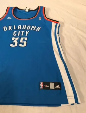 Oklahoma City Kevin Durant Basketball Jersey thumbnail 4