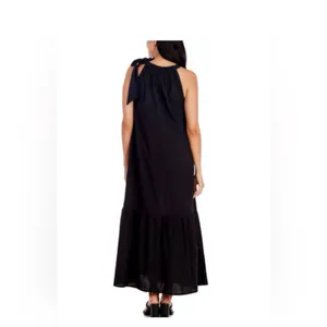 Mud Pie Julip Black Sleeveless Maxi Dress thumbnail 2