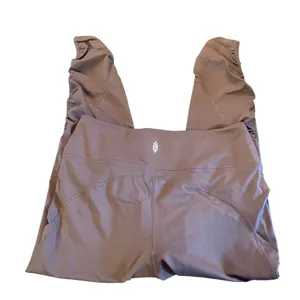 FP Movement Free People Brown Ruched‎ High Waisted Leggings XL OB1776321 Active thumbnail 3