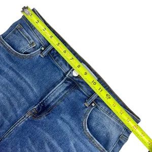 Risen High Rise Raw Hem Distressed Ankle Straight Jeans thumbnail 6