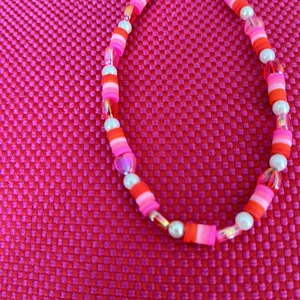 Pink and red phone charm thumbnail 2