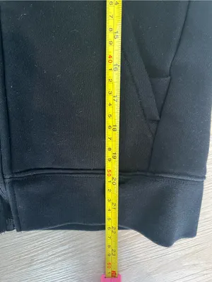 FIGS On-Shift Full Zip Hoodie Fleece Jacket Black Nurse Doctor Clinic Athleisure thumbnail 9