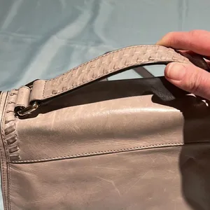 Rebecca Minkoff | Vanity Saddle Bag Almond Leather C9‎ thumbnail 8