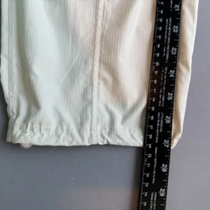 NWT Avia Pants Women's XL Beige Stripe Cinchable Hem Lightweight Pockets thumbnail 12