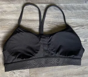 lululemon athletica Charcoal Sports Bra thumbnail 5