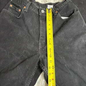 Vintage Levi’s 550 Relaxed fit Tapered Leg Black Denim Jeans Y2K 100% Cotton thumbnail 7