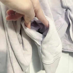 Free People Lavender Twist Front Sweatshirt 🪻 thumbnail 3
