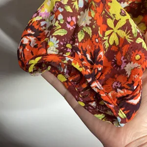 Free People Say it to me red sienna floral printed bodysuit size M thumbnail 8