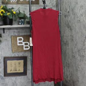 NWT Trixxi Juniors Knit Mock-Turtleneck A-Line Dress Red M thumbnail 4