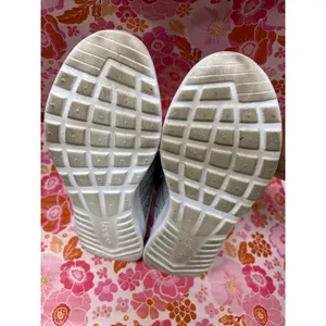 Adidas Sz 8 Cloudfoam Pure White Black Pull On Knit Athletic Sock Sneakers thumbnail 6