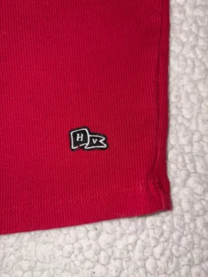 Hype & Vice Indiana Hoosiers One Shoulder Crop Tank thumbnail 3