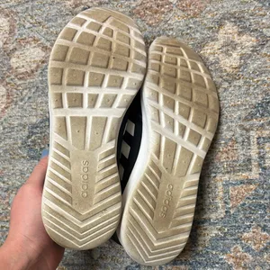 Adidas Cloudfoam Black and White Athletic Shoes thumbnail 8