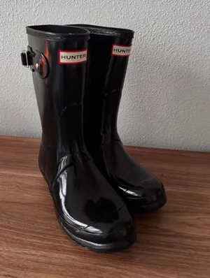Black Hunter Rain Boots Gloss thumbnail 1