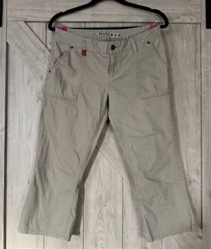 y2k mudd jeans capri - size 9 thumbnail 1
