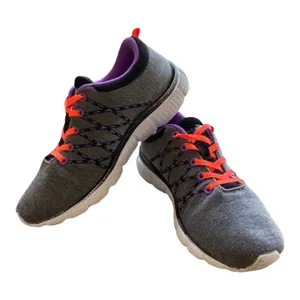 US Polo Association Womens Sneakers Size‎ 7.5 Gray Purple Tennis Athletic Shoes thumbnail 1
