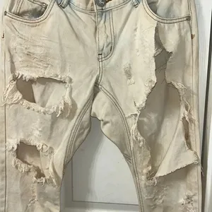Revolve One Teaspoon Iced Blue Distressed Denim/Jeans(Size 28) thumbnail 9