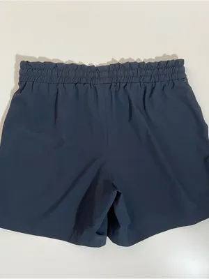Mondetta Performance Luxury Navy Pull On Stretch Shorts L Travel Athleisure thumbnail 3