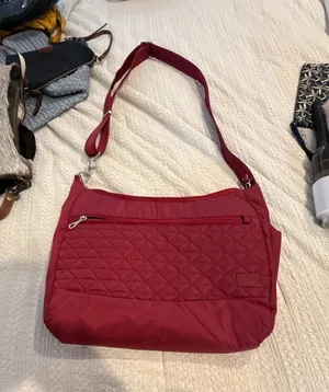 Pacsafe Anti-Theft Quilted Nylon Crossbody Bag thumbnail 1