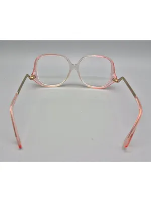 Vintage 1980s Magnivision +3.25 Reading Glasses Oversized Pink Retro Frames thumbnail 4
