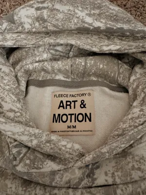 Camo Hoodie Gray Size M thumbnail 2